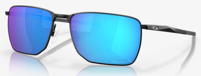 Ejector Prizm Sapphire Polarized Lenses, Satin Black Frame Sunglasses