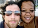 I love the reflection I got here. Michelle's teeth could blind you from a mile away.