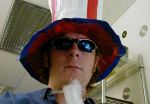 My costume at work later that fall. Call me Uncle Dann